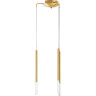 Подвес LIGHTSTAR TUBO L3T747133 LED 15W 750LM 360G золото 3000K
