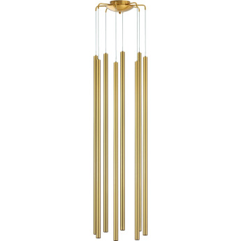 Подвес LIGHTSTAR TUBO L8T747433 LED 40W 2400LM 25G золото 3000K