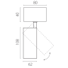 Светильник LIGHTSTAR ALTA BASE A5146SO