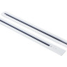Трек двухконтактный однофазный встраиваемый LIGHTSTAR BARRA 501035